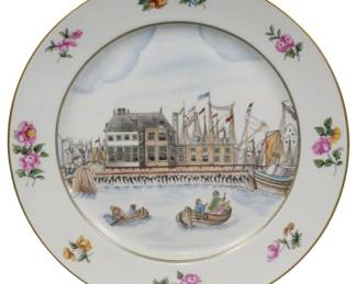 712 - Limoges Plate 9"