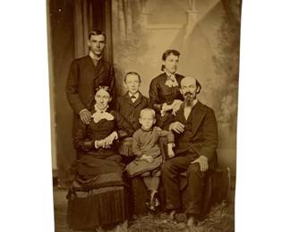 8205 - Antique Family Photograph 5.5 x 9.5