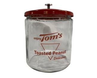 1924 - Tom's Peanut Store Jar 10 x 8