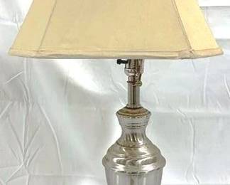 2734 - Lamp - 28" Tall You are buying a used as-is electric/electronic item. We do not guarantee all components are present, and if it is not expressly stated, it is untested.