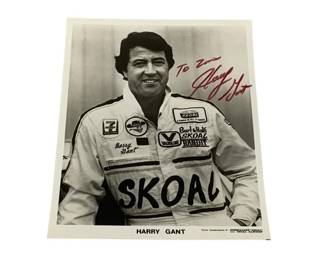 4290 - Harry Gant Signed Photo 10 x 8.5