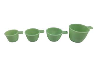 1948 - Jadeite 4 pc Measuring Set 3 x 4.5