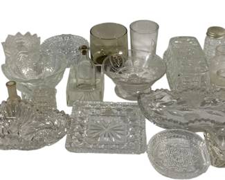 8253 - Assorted Glassware