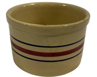 4223 - Roseville Crock w/ Rings 4.5 x 6.5