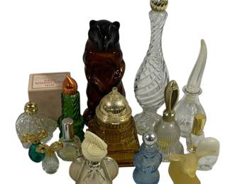 4018 - Assorted Perfume Bottles