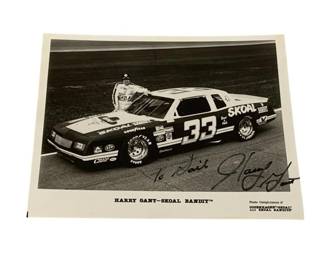 4287 - Harry Gant Signed Photo 8 x 10