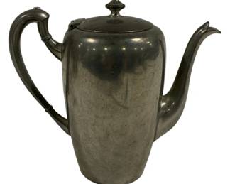 4004 - Pilgrim Pewter Coffeepot 7.5" Tall
