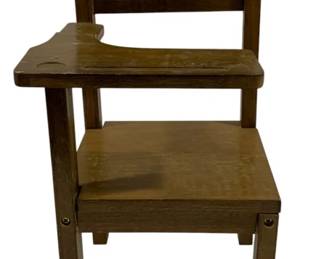 4013 - Wooden Doll Size Desk 8 x 15.5 x 8