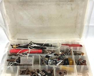 2745 - Plastic Organizer with Contents