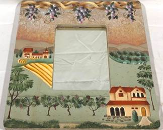 2936 - Framed Mirror - 13" x 11"