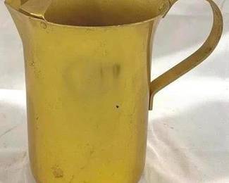 2774 - Vintage Aluminum Ice Lip Pitcher - 8"