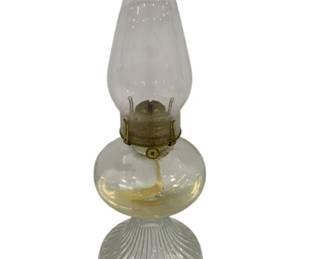 8279 - Vintage Oil Lamp 18"