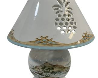 4263 - Pineapple Tealight Lamp 10"