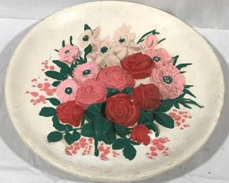 2839 - Pottery Wall Hanging - 14" Round