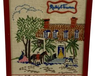4247 - Framed Needlepoint 14 x 11
