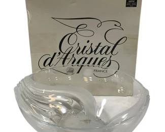 4178 - Cristal d'Arques Bowl w/ Box 10"