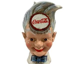 1895 - Coca-Cola Cast Iron Bank 8 x 5
.