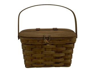 4096 - Longaberger Basket 11 x 6 x 7