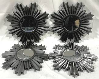 2735 - Set of 4 Mirrors - 10" Round
