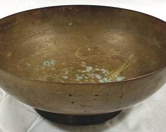2204 - Brass Bowl - 3.75" x 9.5"