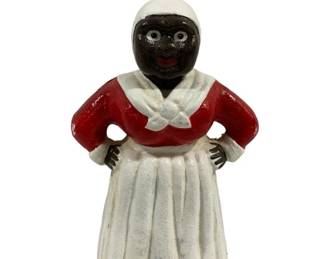 1898 - Aunt Jemima Cast Iron Bank 8" Tall