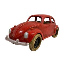 1907 - Cast Iron VW Beetle Car 3.5 x 9