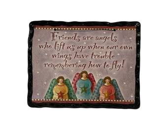 4137 - Stone Wall Plaque 8 x 7