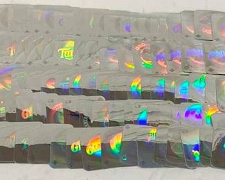 8081 - 89 1990 Upper Deck Hologram Sticker Cards