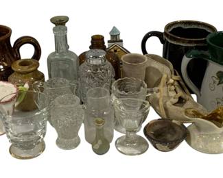 8292 - Assorted Glassware