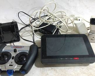 3388 - Assortment of electronics You are buying a used as-is electric/electronic item. We do not guarantee all components are present and if it is not expressly stated, it is untested.