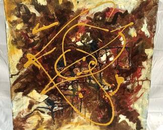 2330 - Oil on Canvas - Unsigned - 22" x 22"