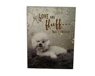 4140 - Dog Wall Art 8 x 6