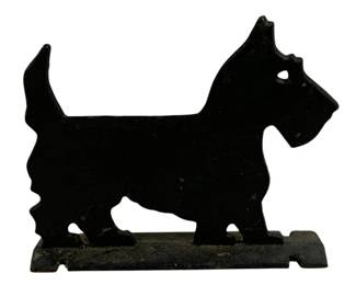 4009 - Cast Iron Scotty Dog Doorstop 9 x 8