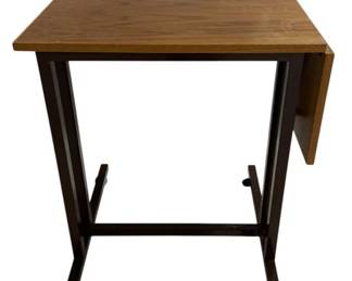 1723 - Typewriter Table, Drop Side 26 x 32 x 15