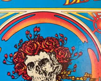 Vinyl record collection including vintage Rock n roll “ Grateful Dead, Rolling Stones, The Beatles, Willie Nelson.”
