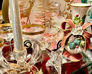 Williams and Sonoma large Christmas bowl.