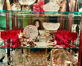 More crystal, Fitz & Floyd Christmas, Williams & Sonoma Christmas