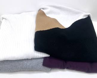 4 Women's Sweaters: Laundry (XL), Calvin Klein (L), Sioni (L) & Unbranded
Lot #: 143