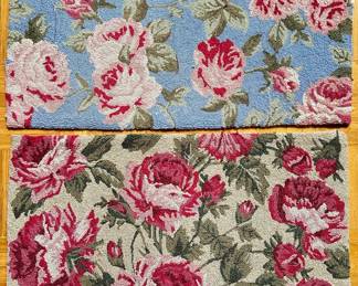 2 Clever Carriage Home Wool Rugs With Cotton Backing, Cabbage Roses (2 X 3 Feet)
Lot #: 96