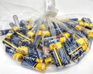 Over 60 Double A Batteries & 5 Nine Volts: Used Exactly Once For Musical Performance
Lot #: 162