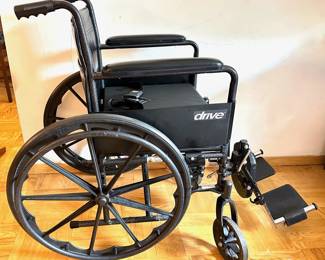Drive Wheelchair Silver Sport II Series With Cushion
Lot #: 156