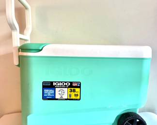 Large Igloo Cooler On Wheels
Lot #: 152
