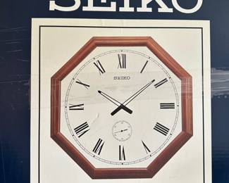 Extra Large 2 Foot New In Box Seiko Wall Clock
Lot #: 40