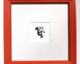 1999 Limited Edition Etching Of Pepe Le Pew, Signed & Numbered
Lot #: 126