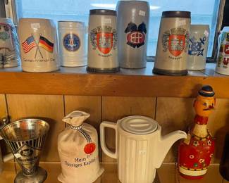 Steins & Vintage Barware