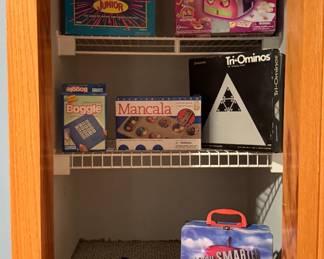 Various board games