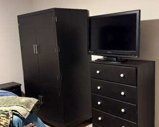 Wood Entertainment Center / Armoire, Chest of drawers, tv, Antique chest