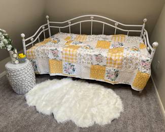 Day bed with trundle 
2 new mattresses
Twin cover w/ shame