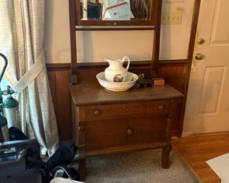 $125 antique wash stand 