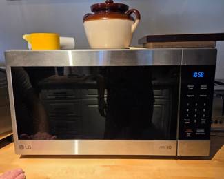 NeoChef 24 in. Width 2.0 cu.ft. Stainless Steel 1200-Watt Countertop Microwave